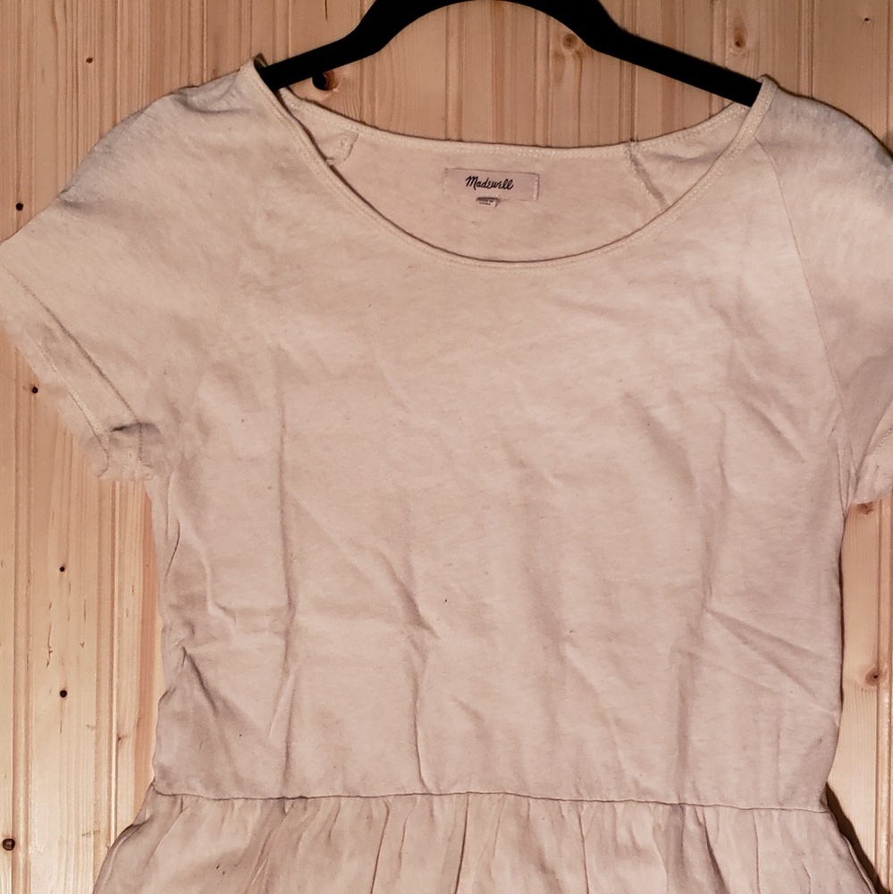 Madewell Short Sleeve Peplum Tee